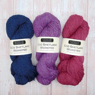 Estelle Eco Shetland Worsted - GOTS Organic