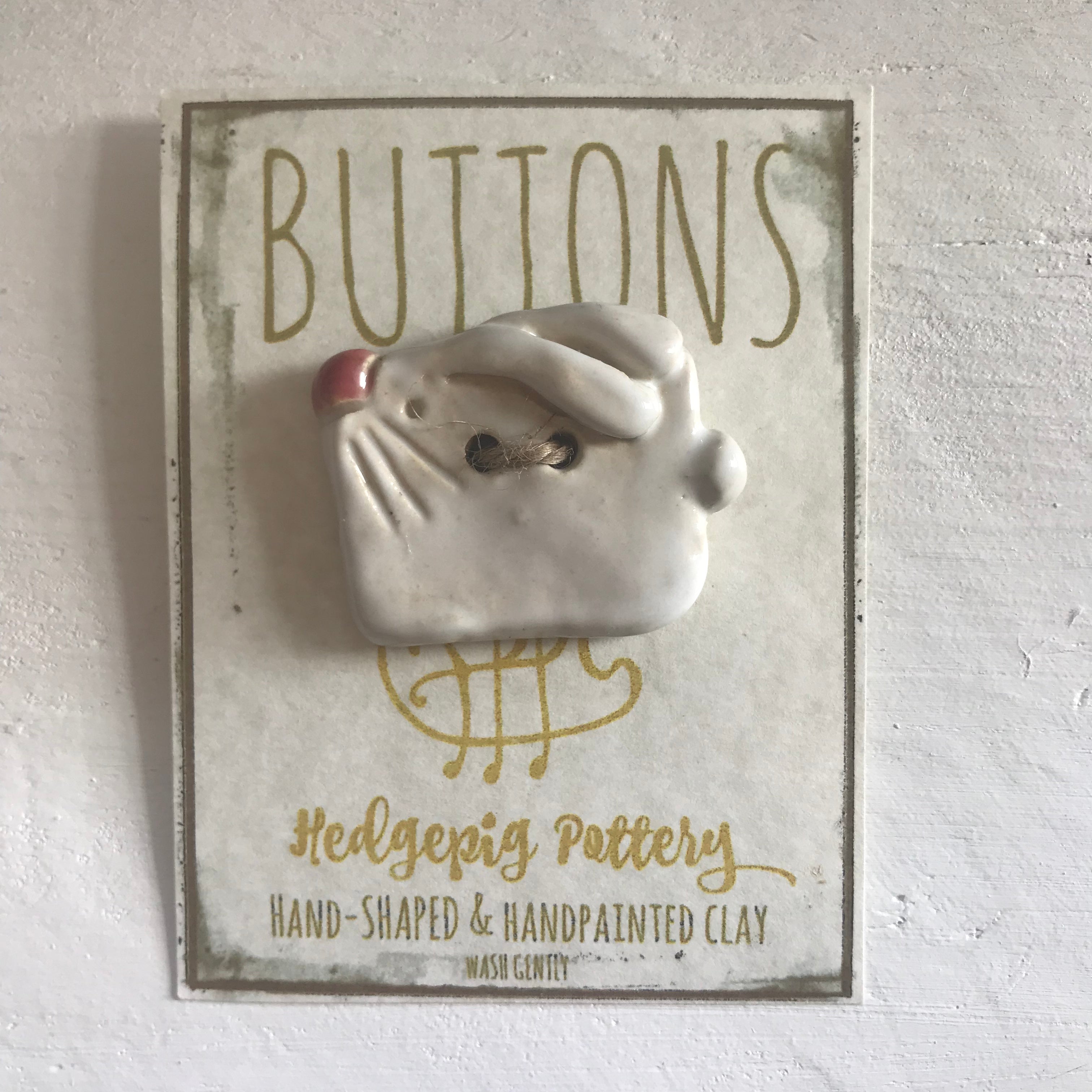 Hedgepig Pottery Buttons