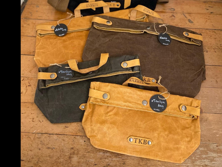 The Knitting Barber Project Bags
