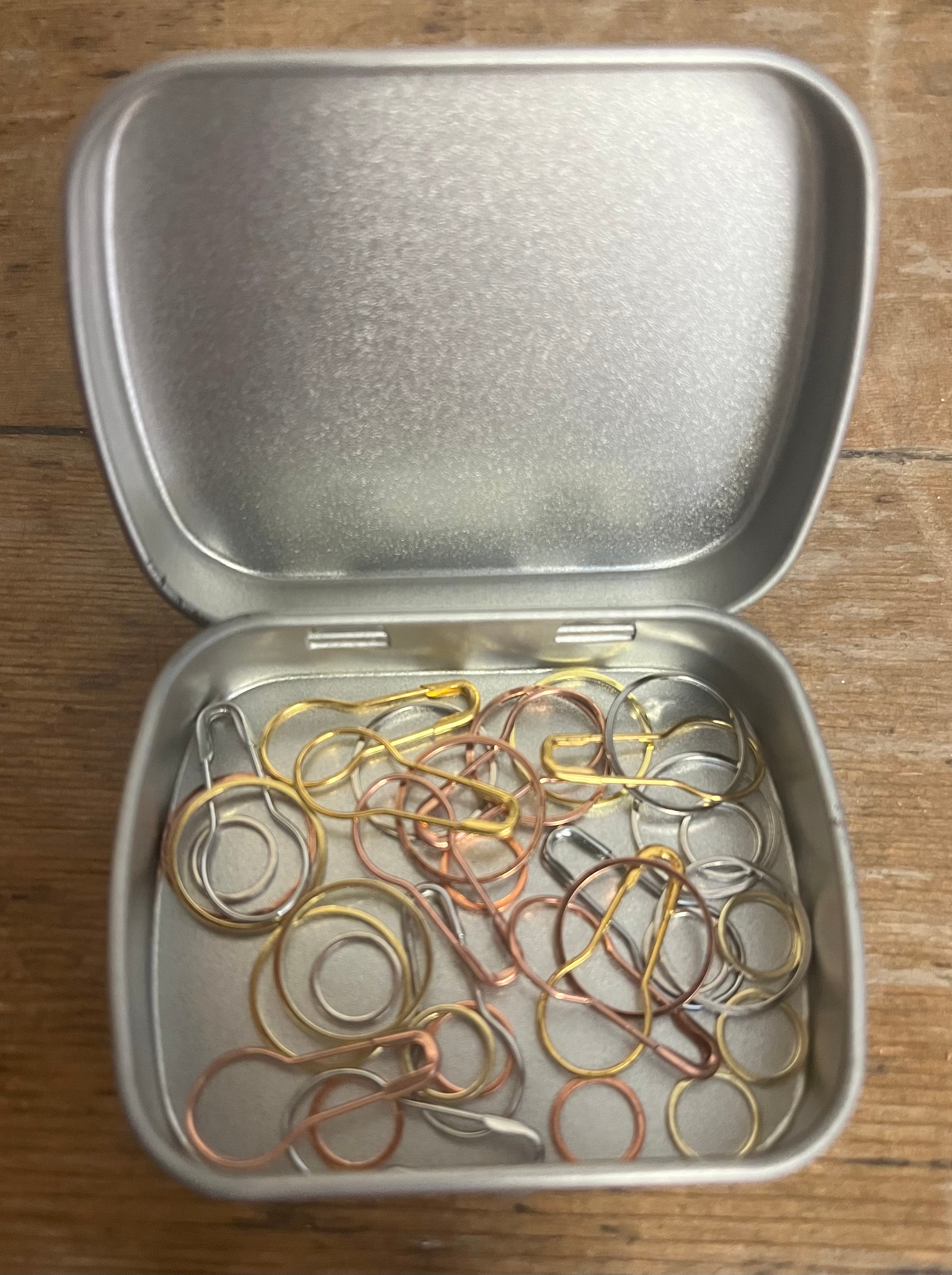 Knit Picks Stitch Markers Tin