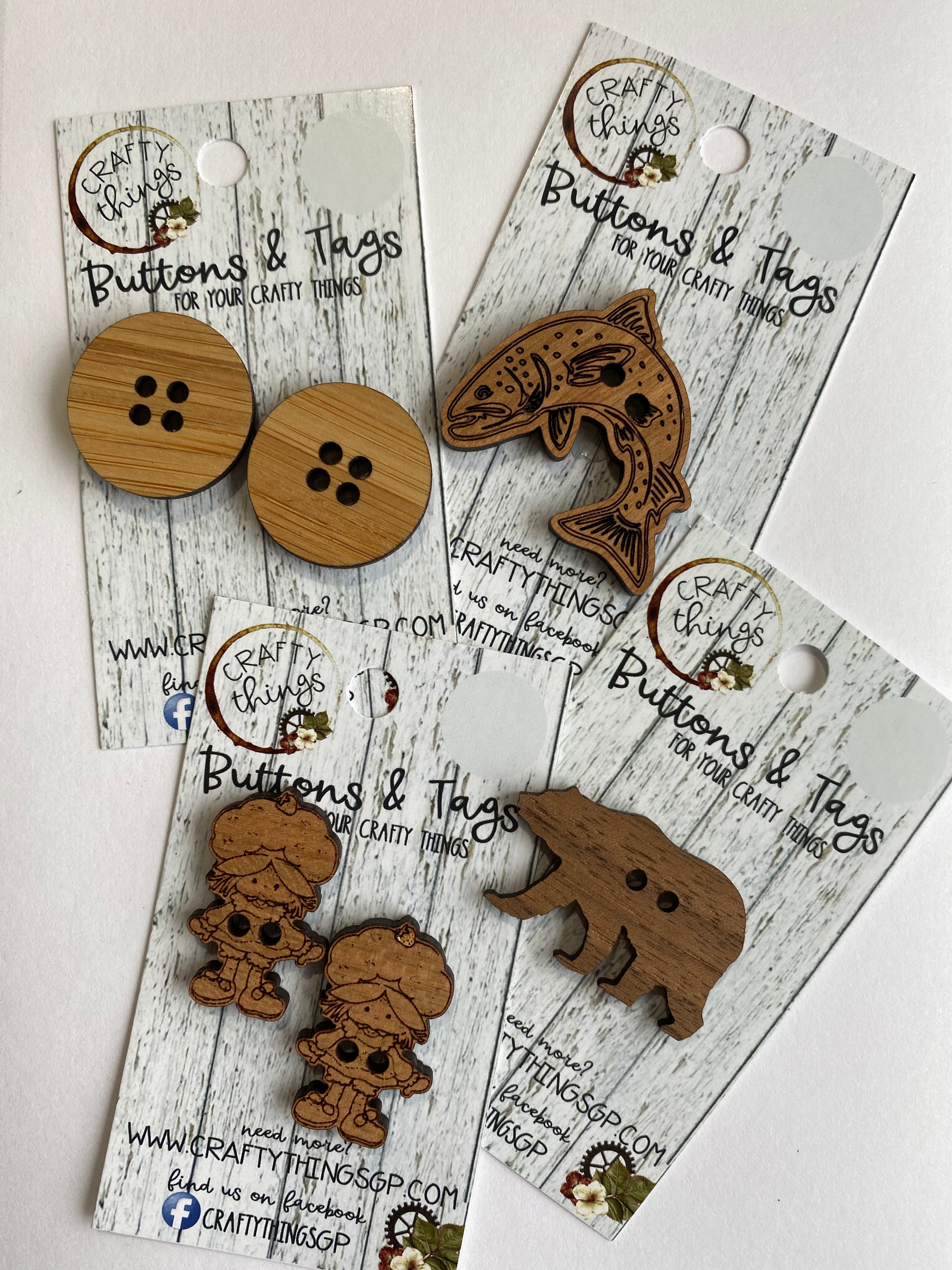 Crafty Things Buttons