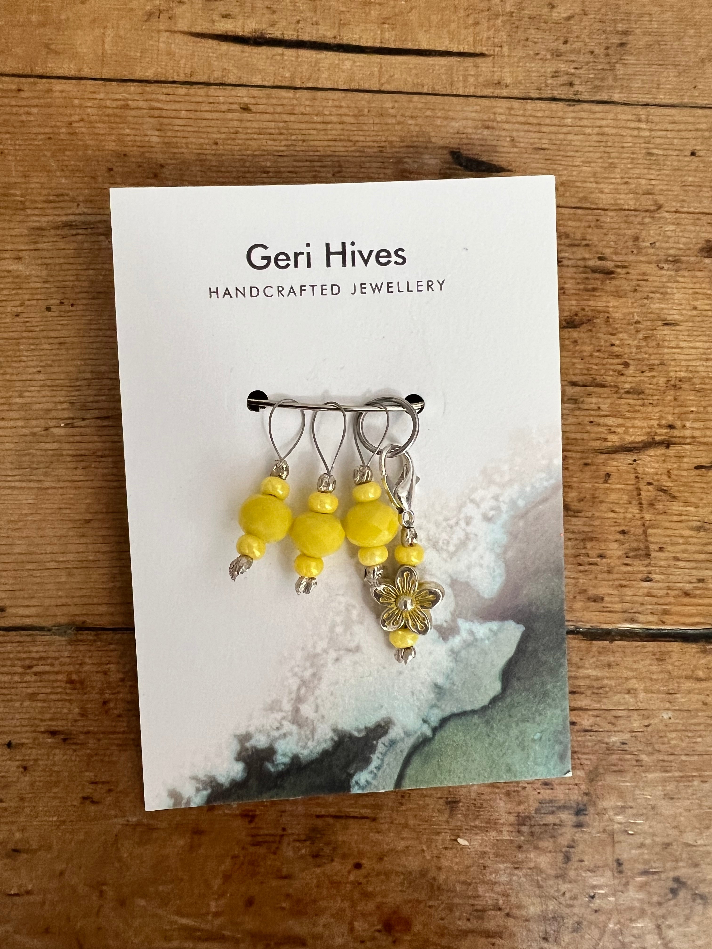 Geri Hives Gem Stitchmarkers