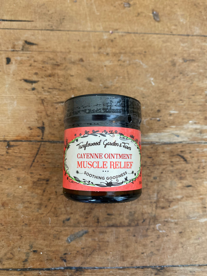 Tanglewood Cayenne Muscle Relief Ointment