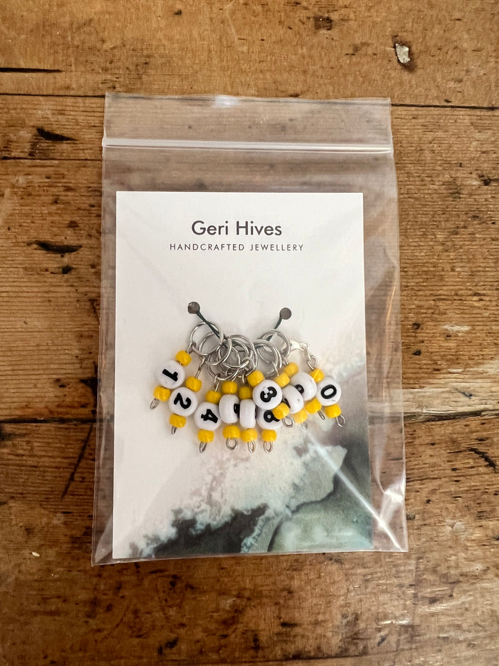 Geri Hives Numbered Stitchmarkers