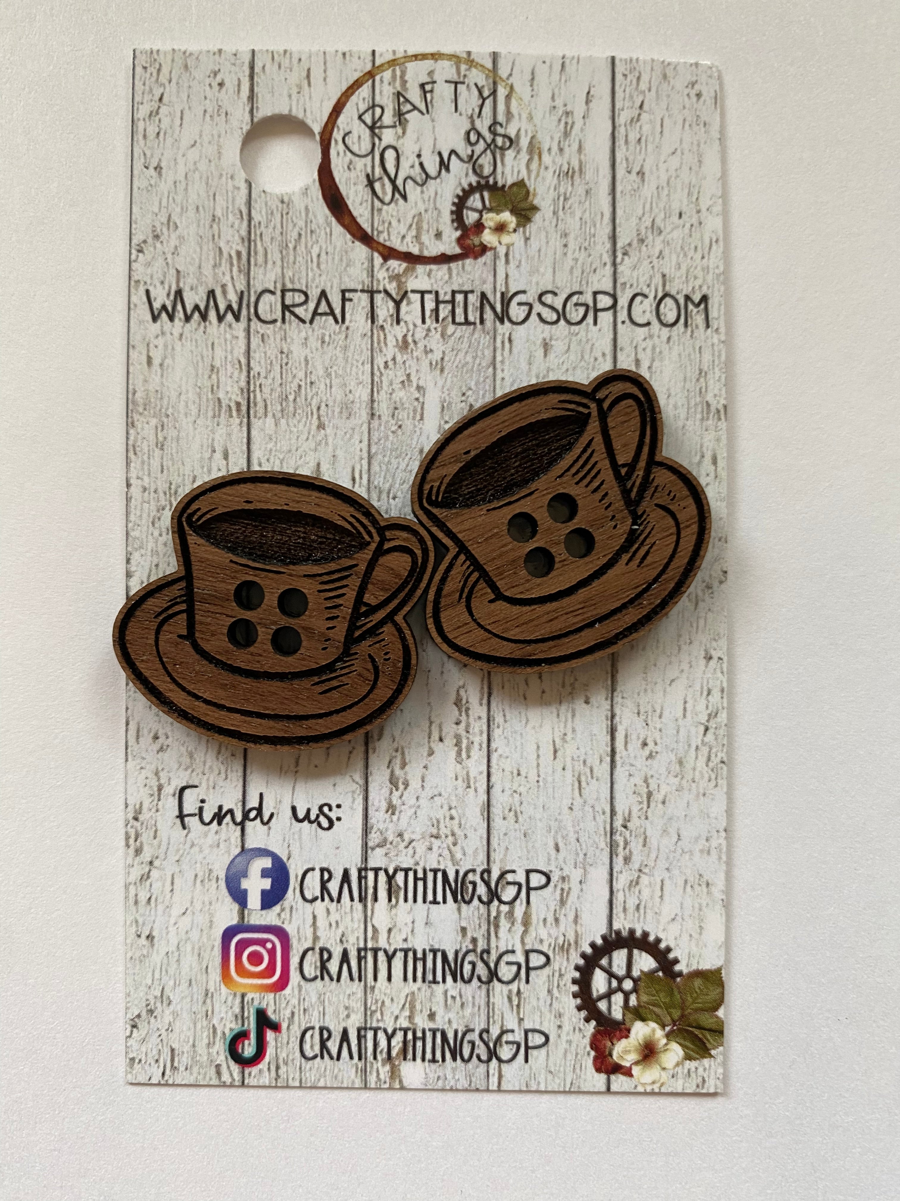 Crafty Things Buttons