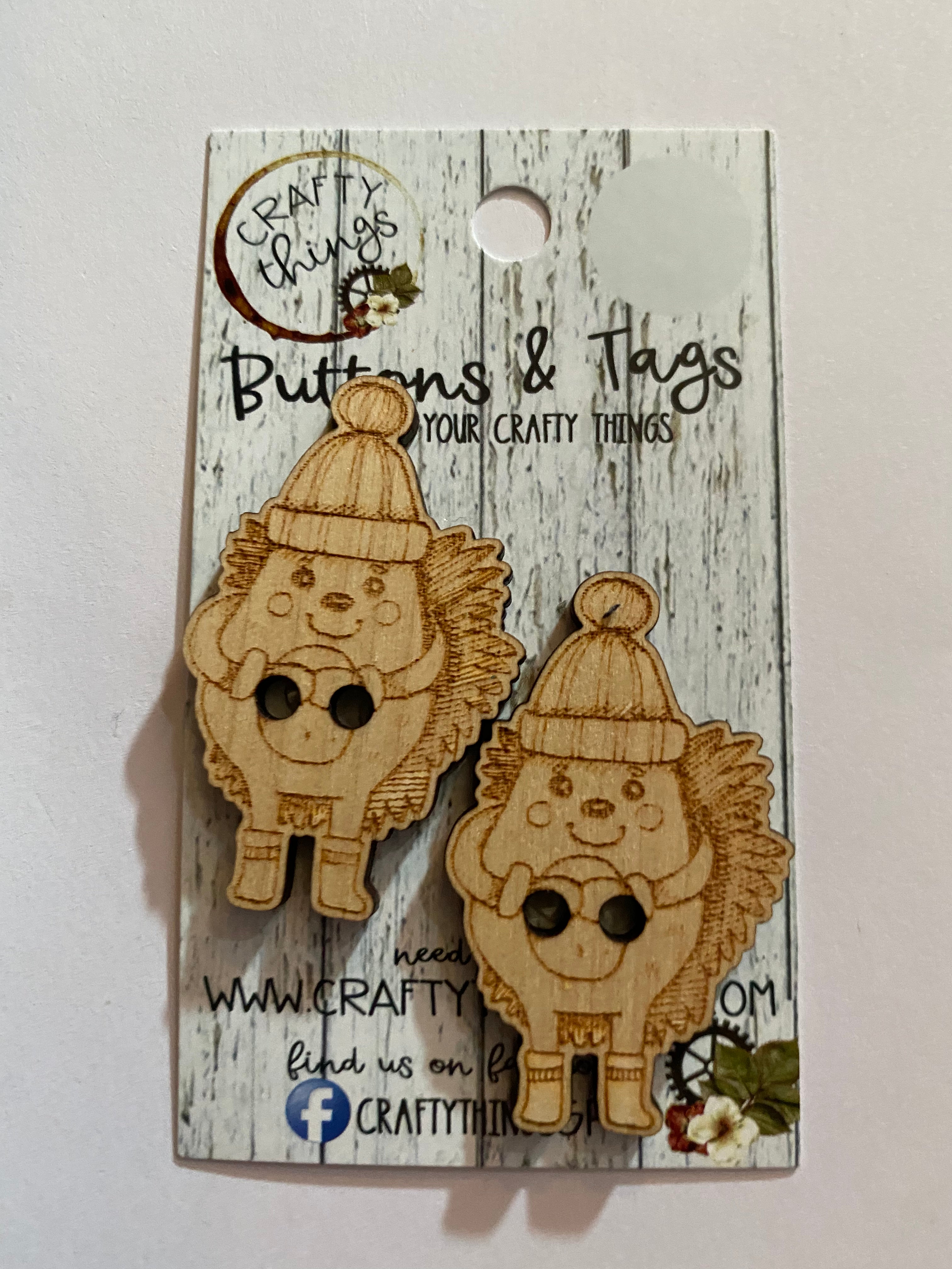 Crafty Things Buttons