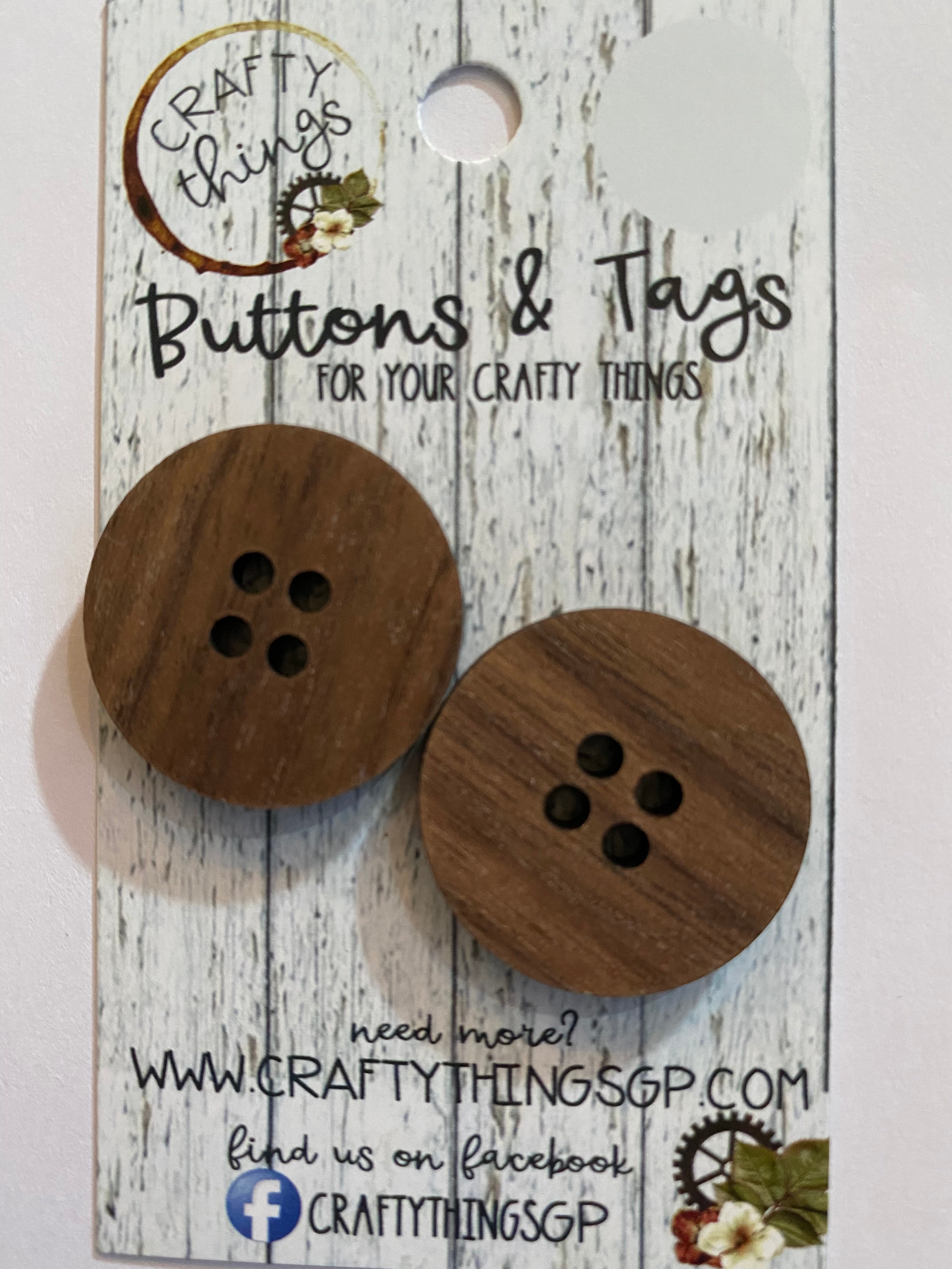 Crafty Things Buttons
