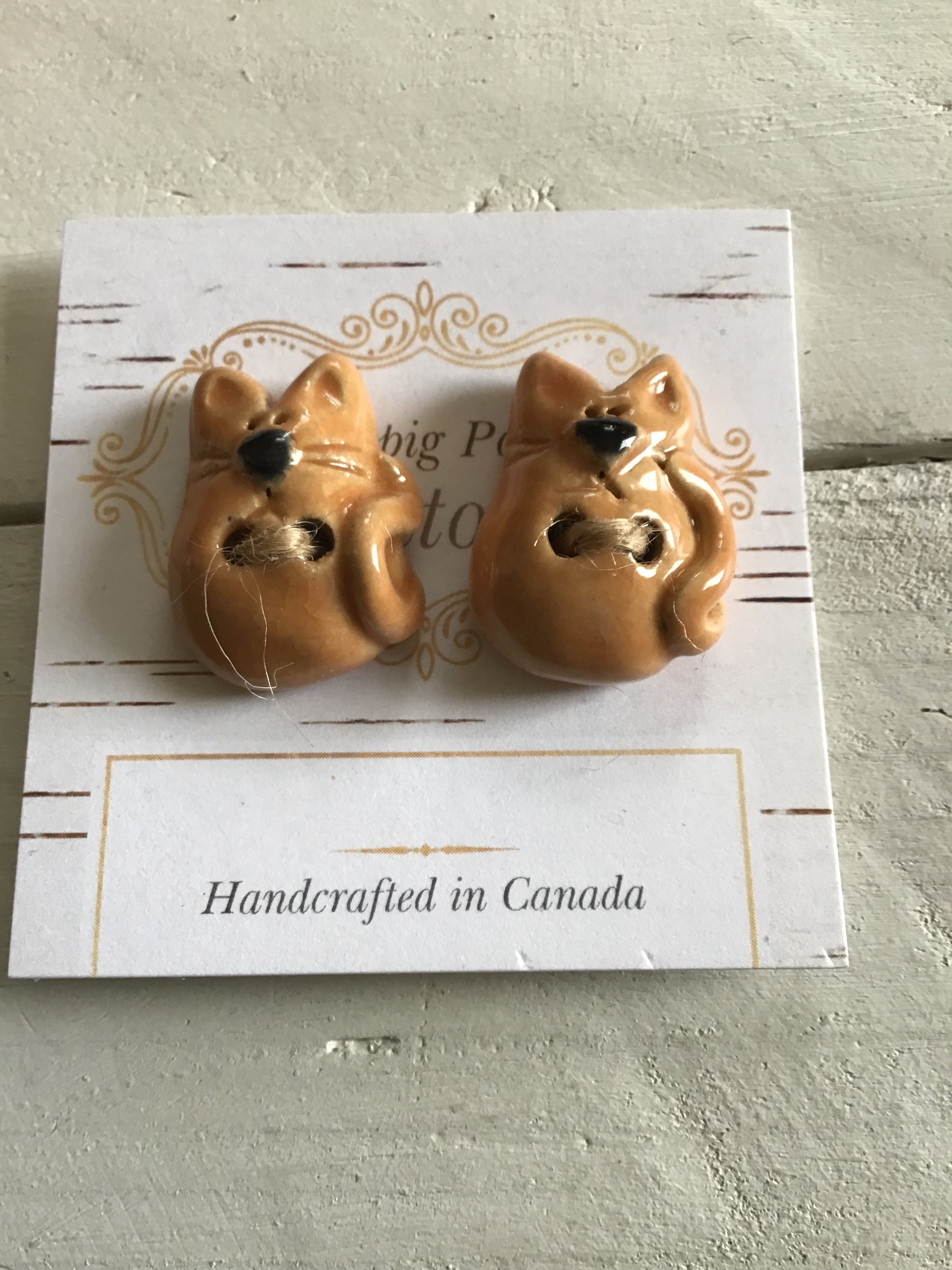 Hedgepig Pottery Buttons