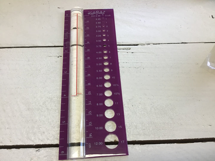 Knit Picks Needle Size Finder