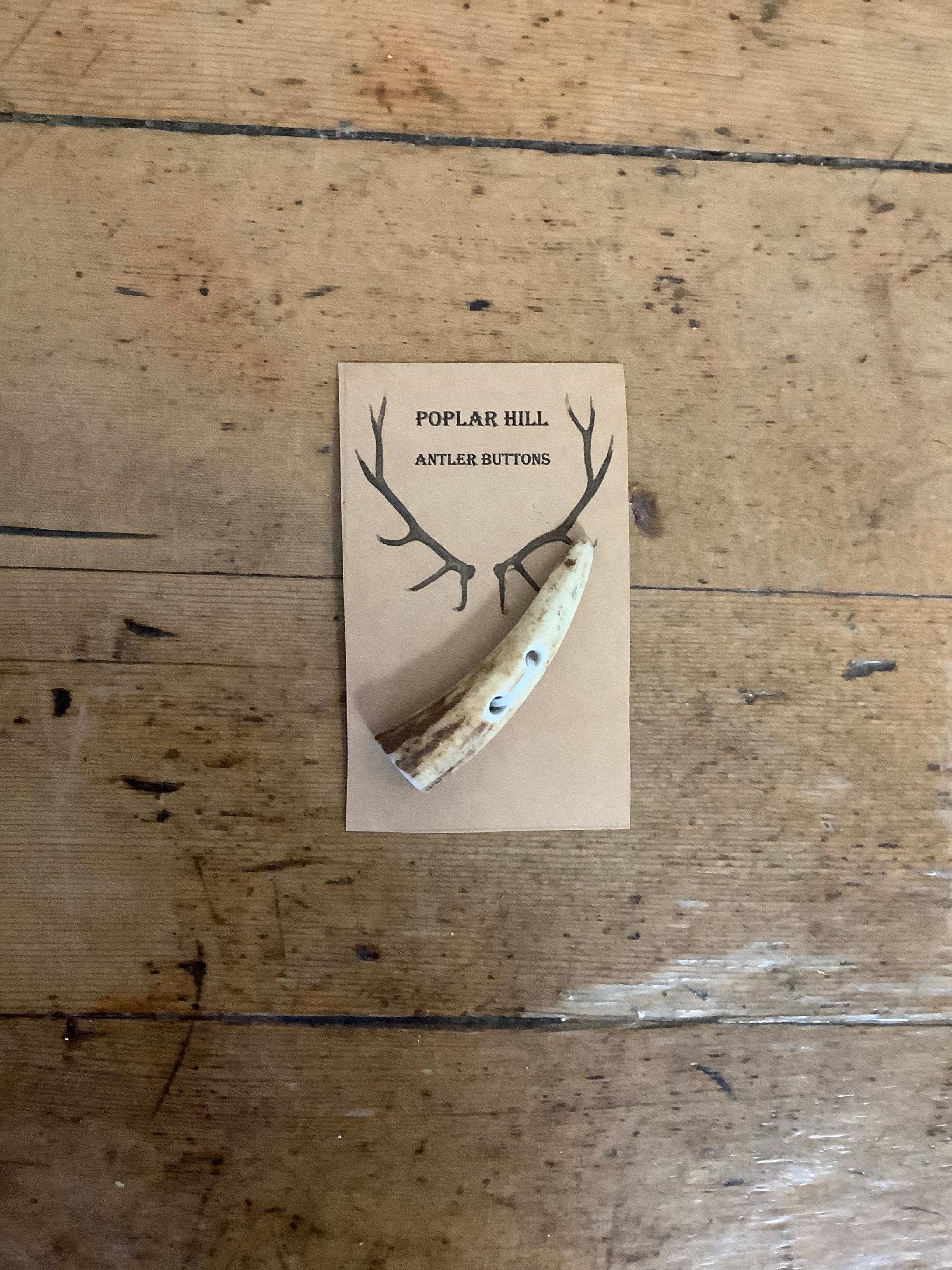 Poplar Hill Antler Buttons