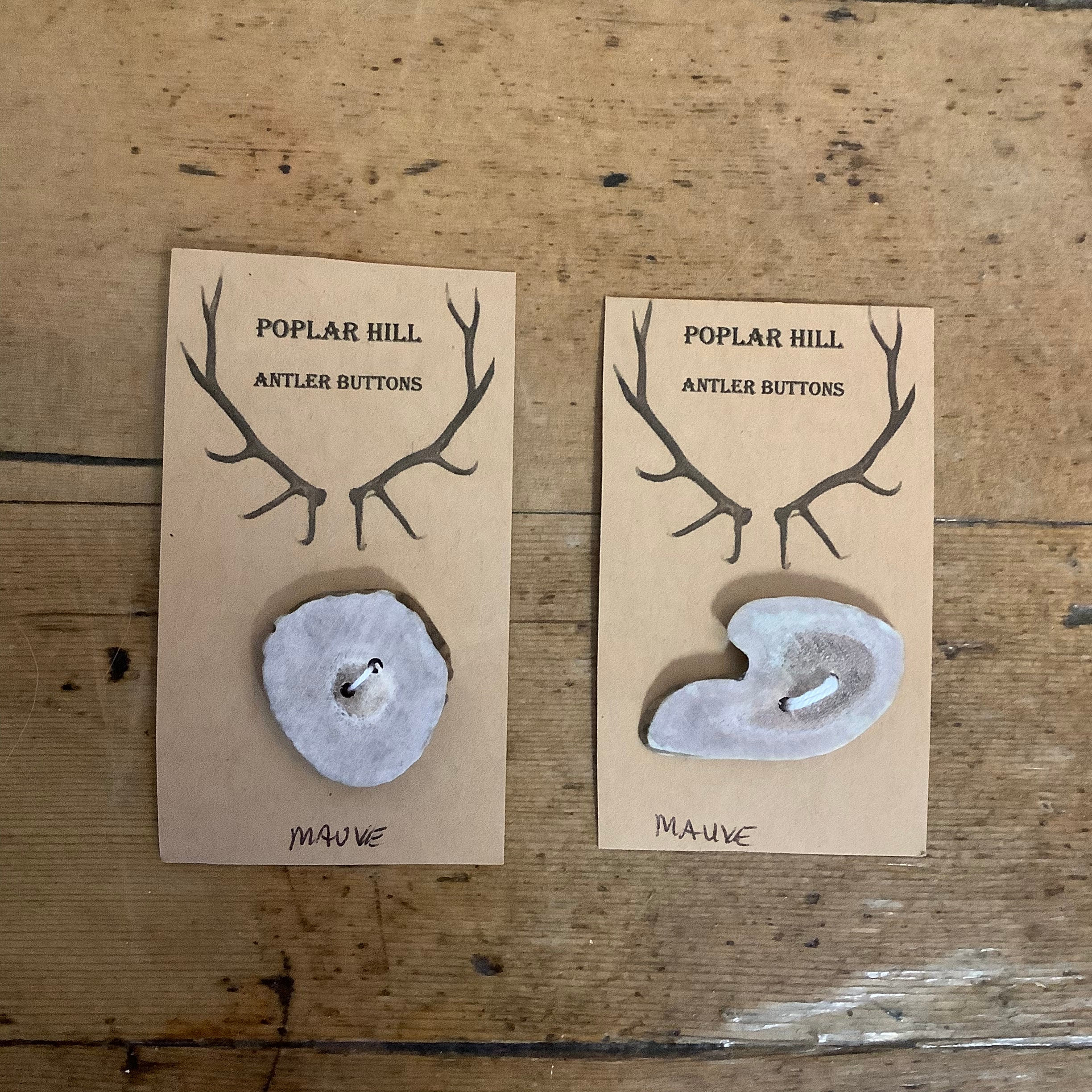 Poplar Hill Antler Buttons
