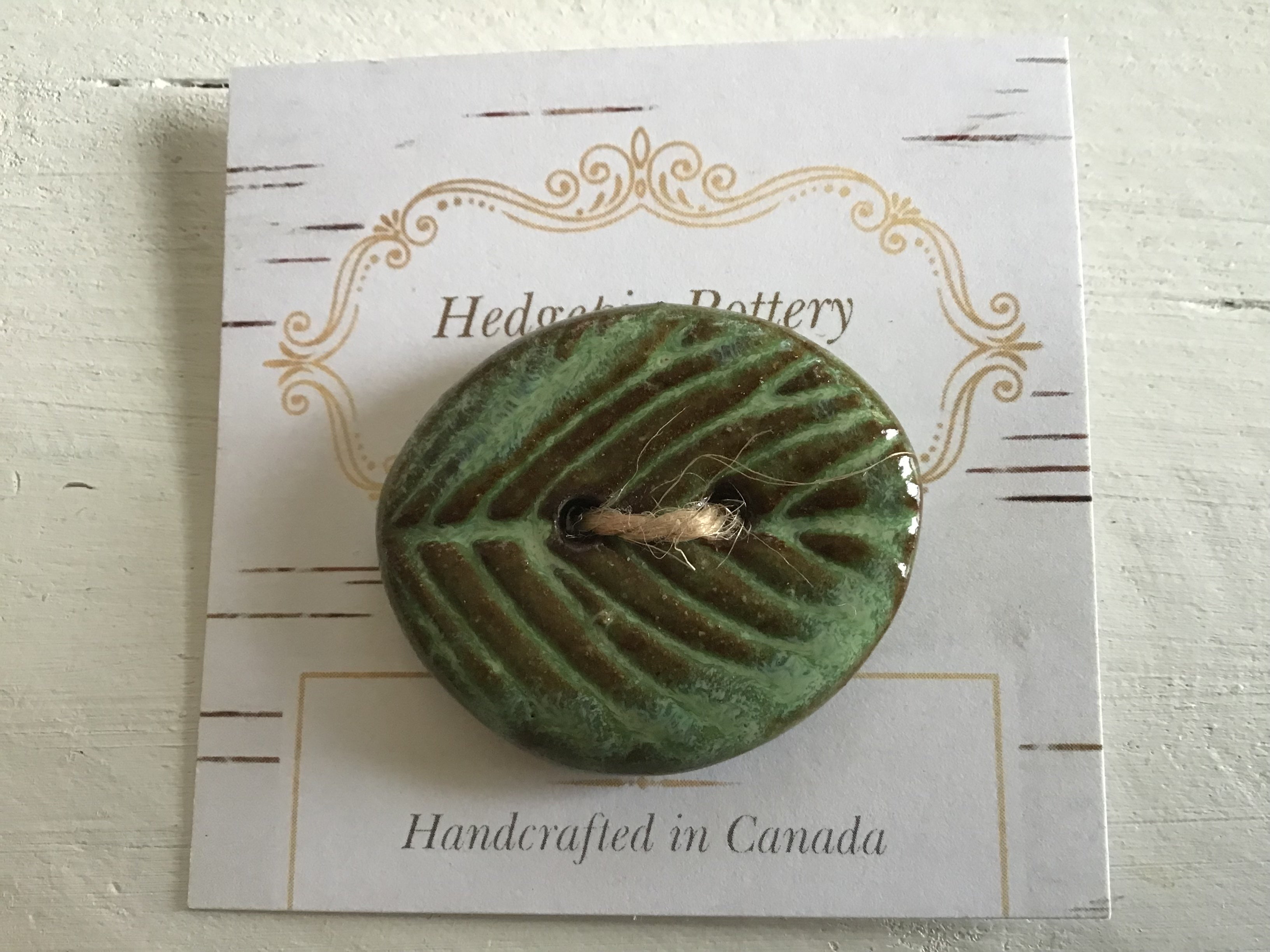 Hedgepig Pottery Buttons