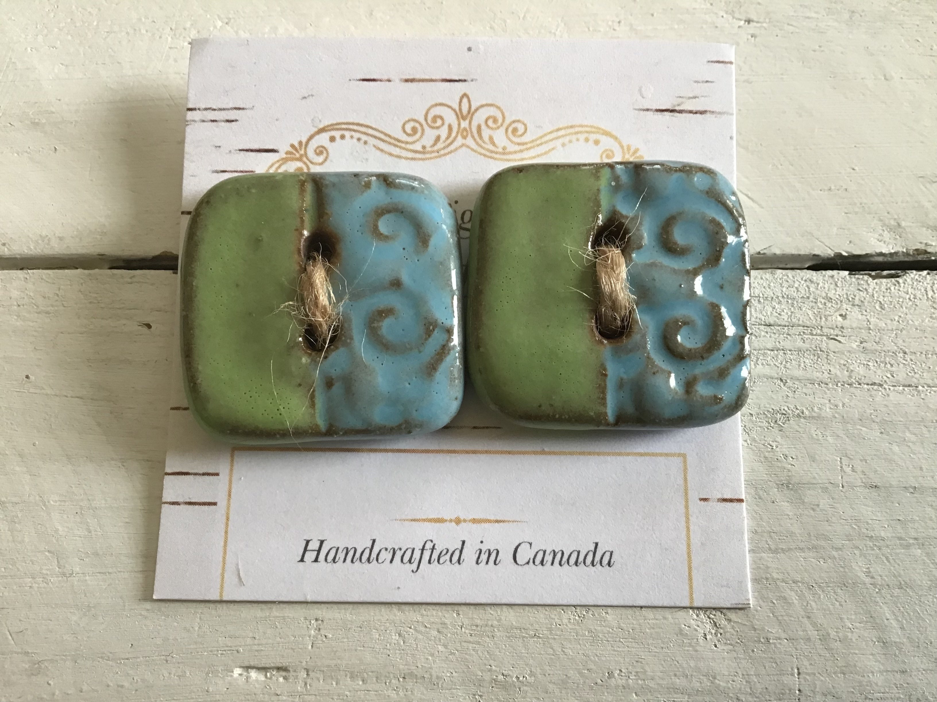 Hedgepig Pottery Buttons