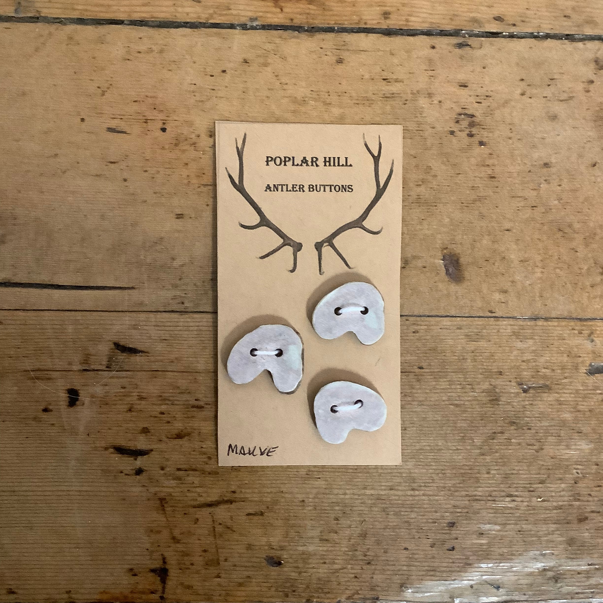 Poplar Hill Antler Buttons