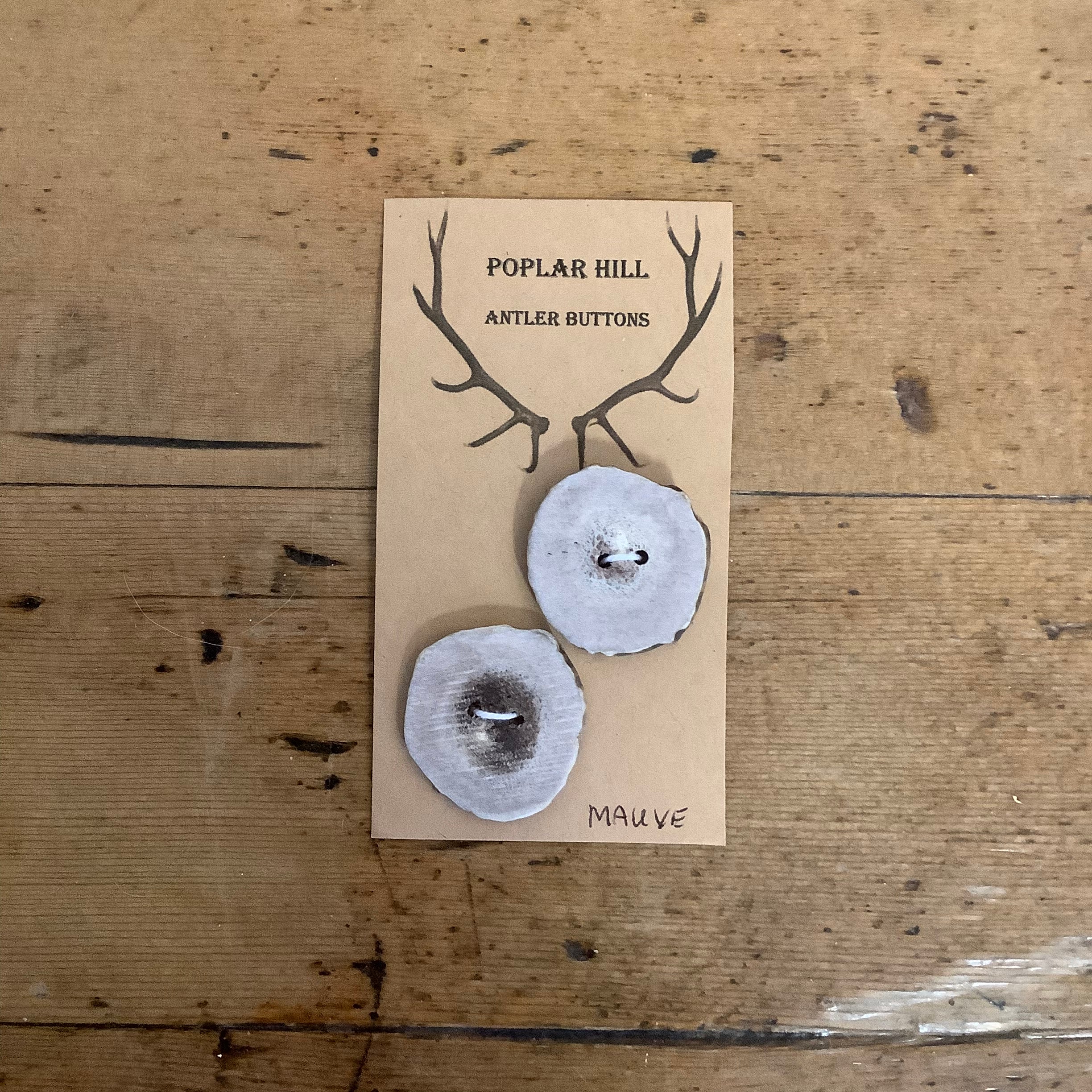 Poplar Hill Antler Buttons