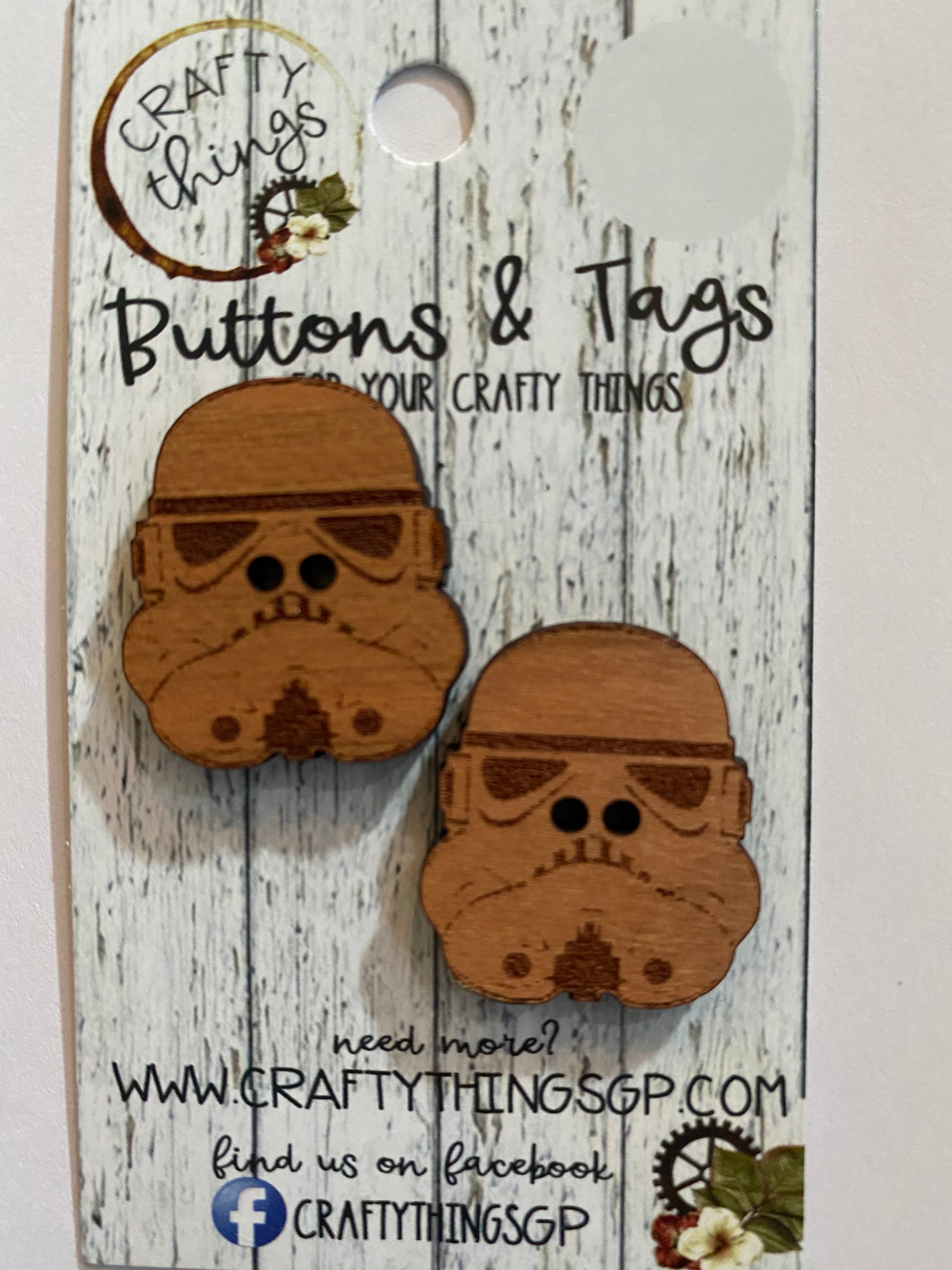 Crafty Things Buttons
