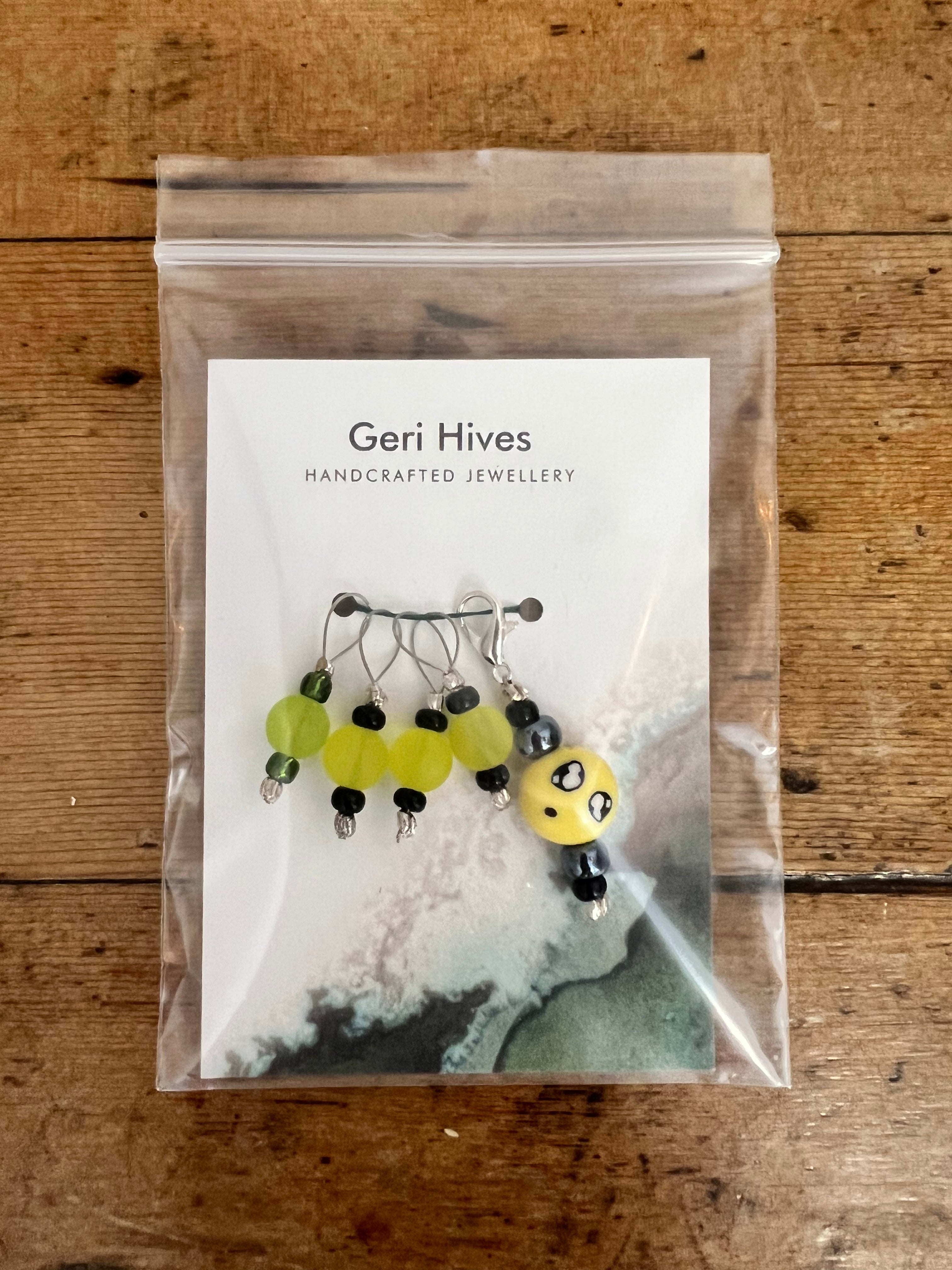 Geri Hives Gem Stitchmarkers