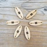 Katrinkles Wooden Buttons