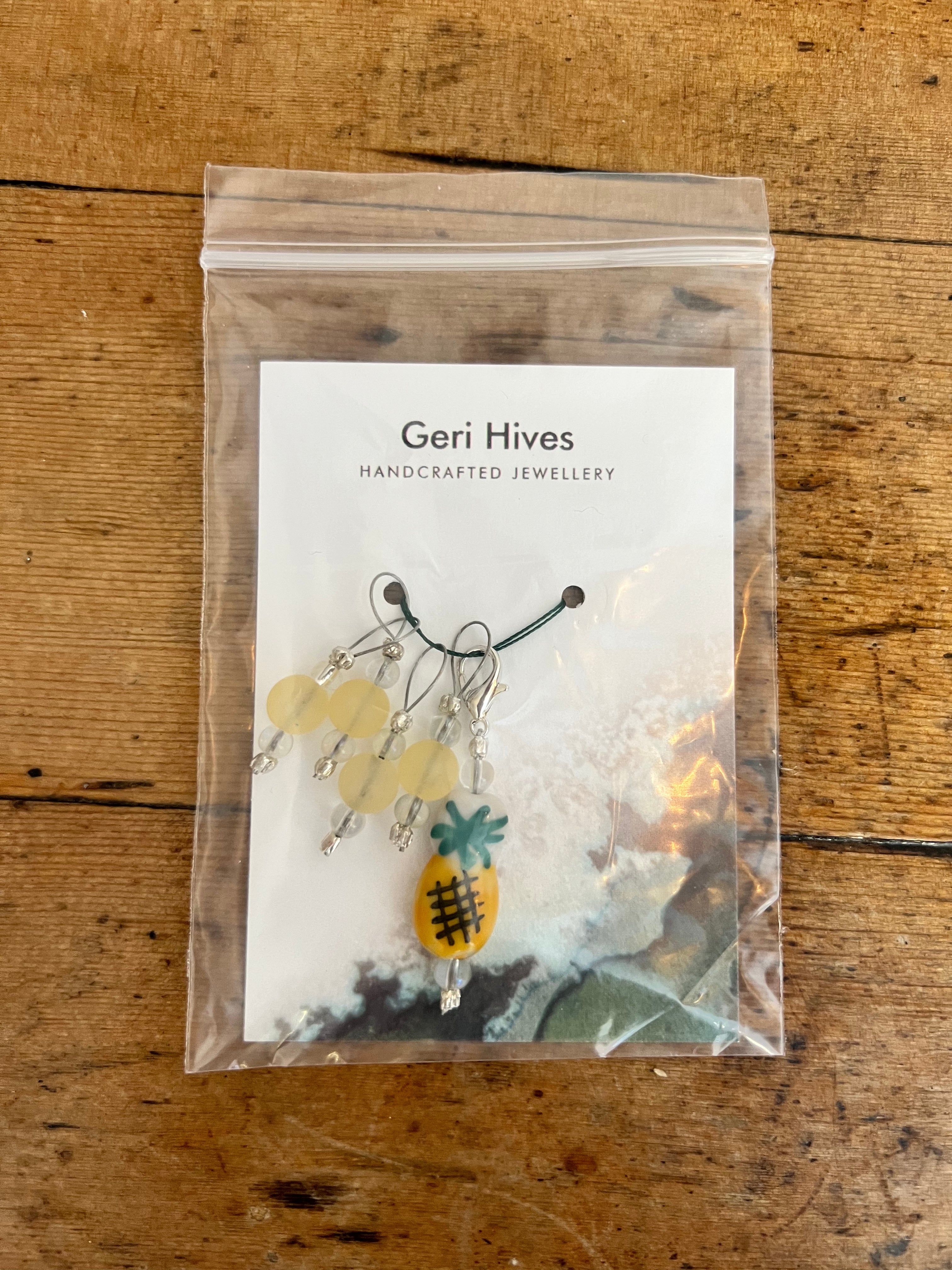 Geri Hives Gem Stitchmarkers