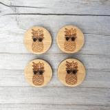 Katrinkles Handmade Wooden Buttons- collect points and earn FREE YARN!