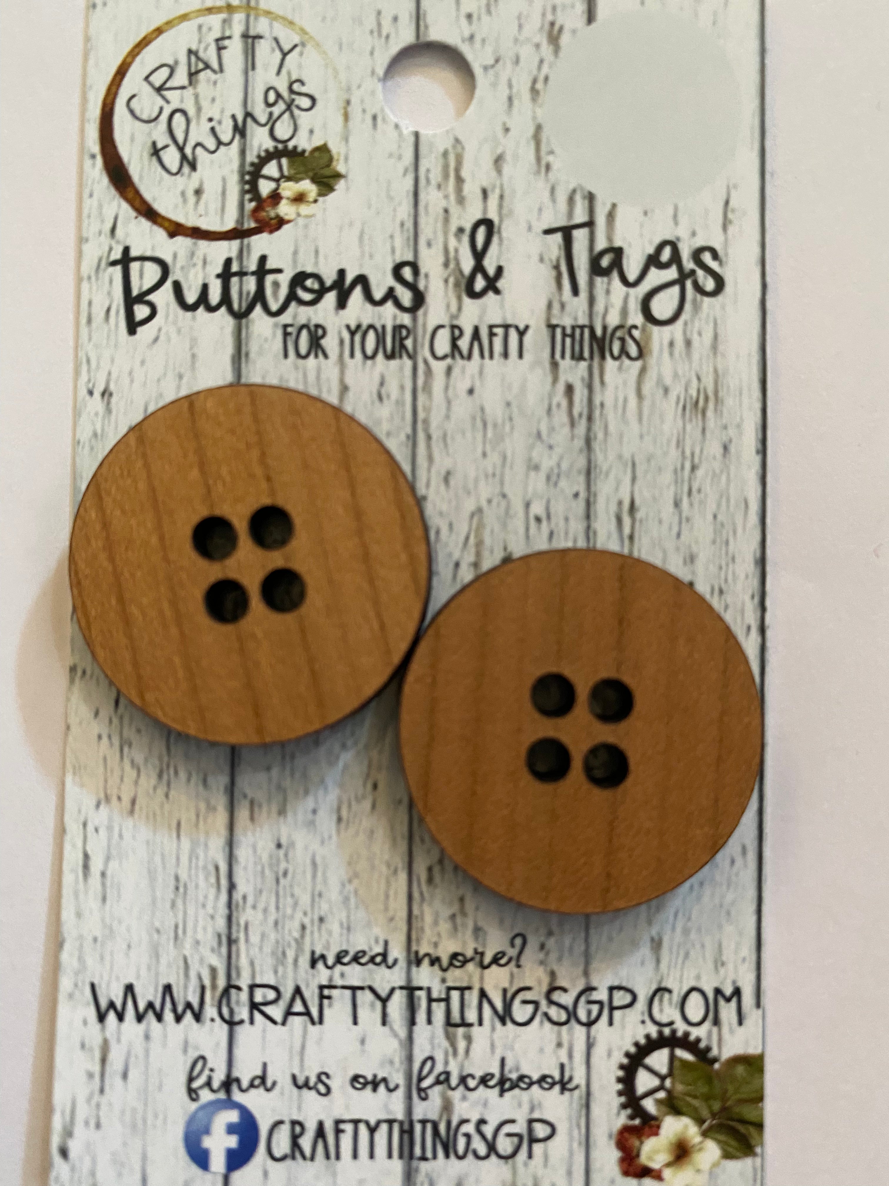 Crafty Things Buttons