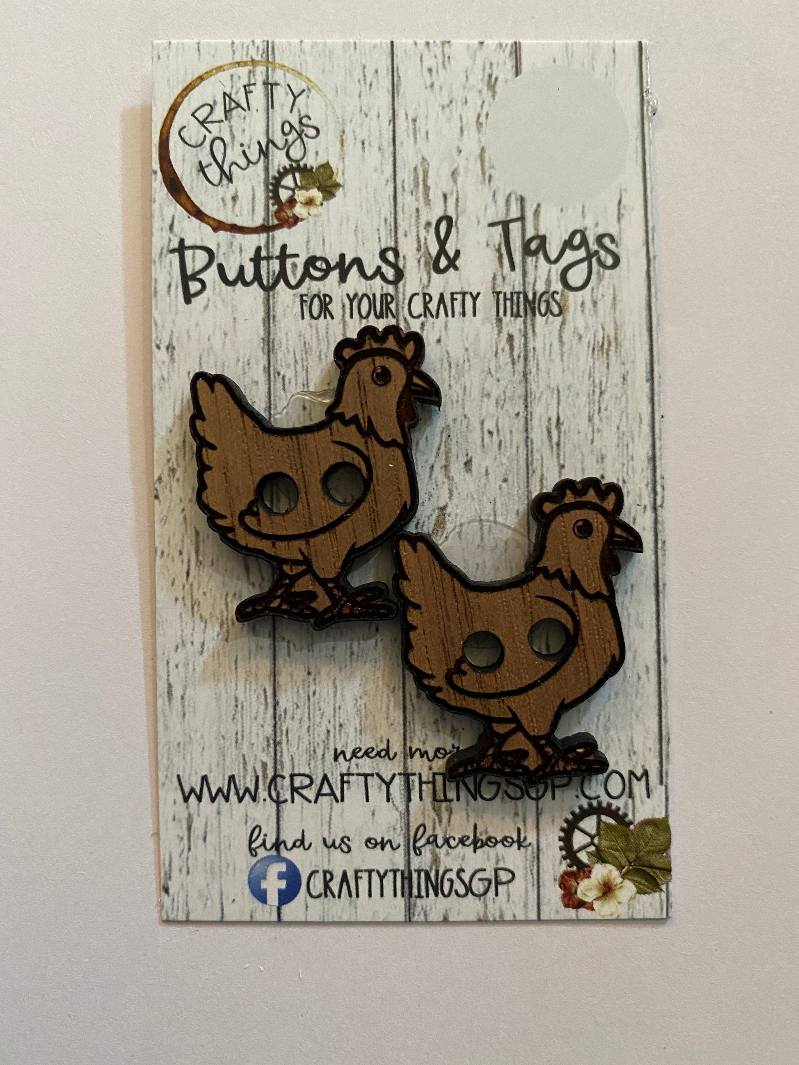 Crafty Things Buttons