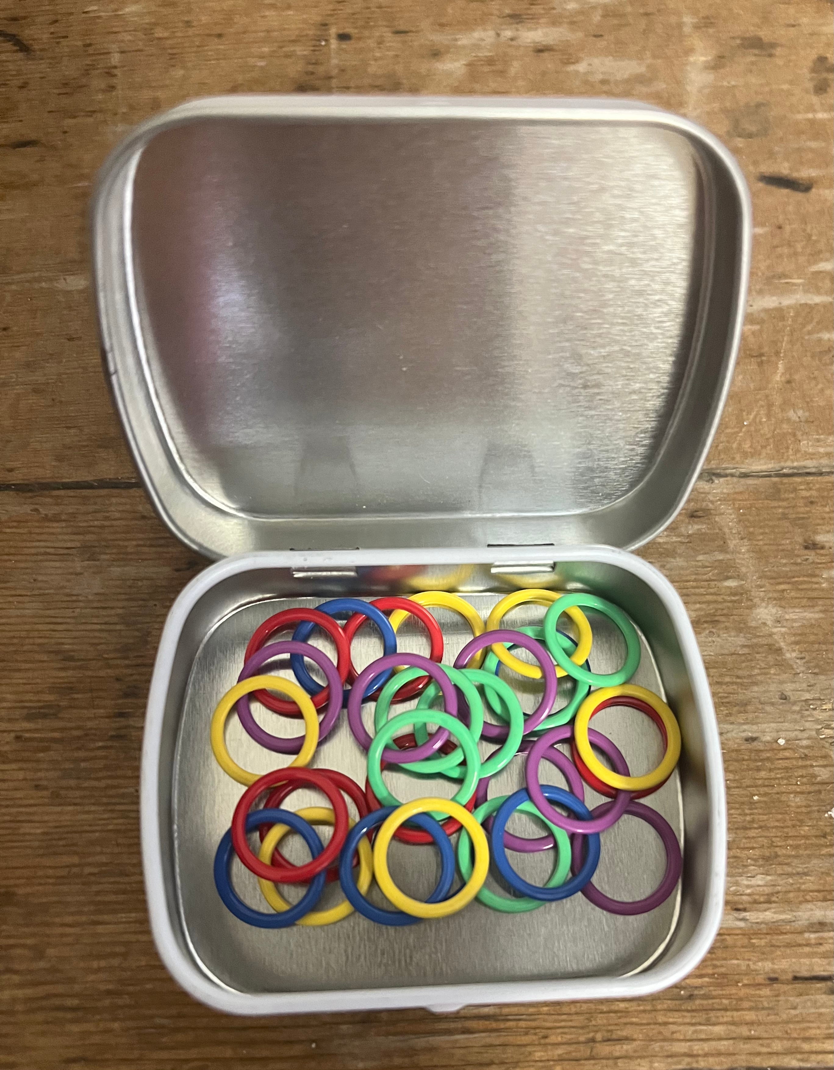 Knit Picks Stitch Markers Tin