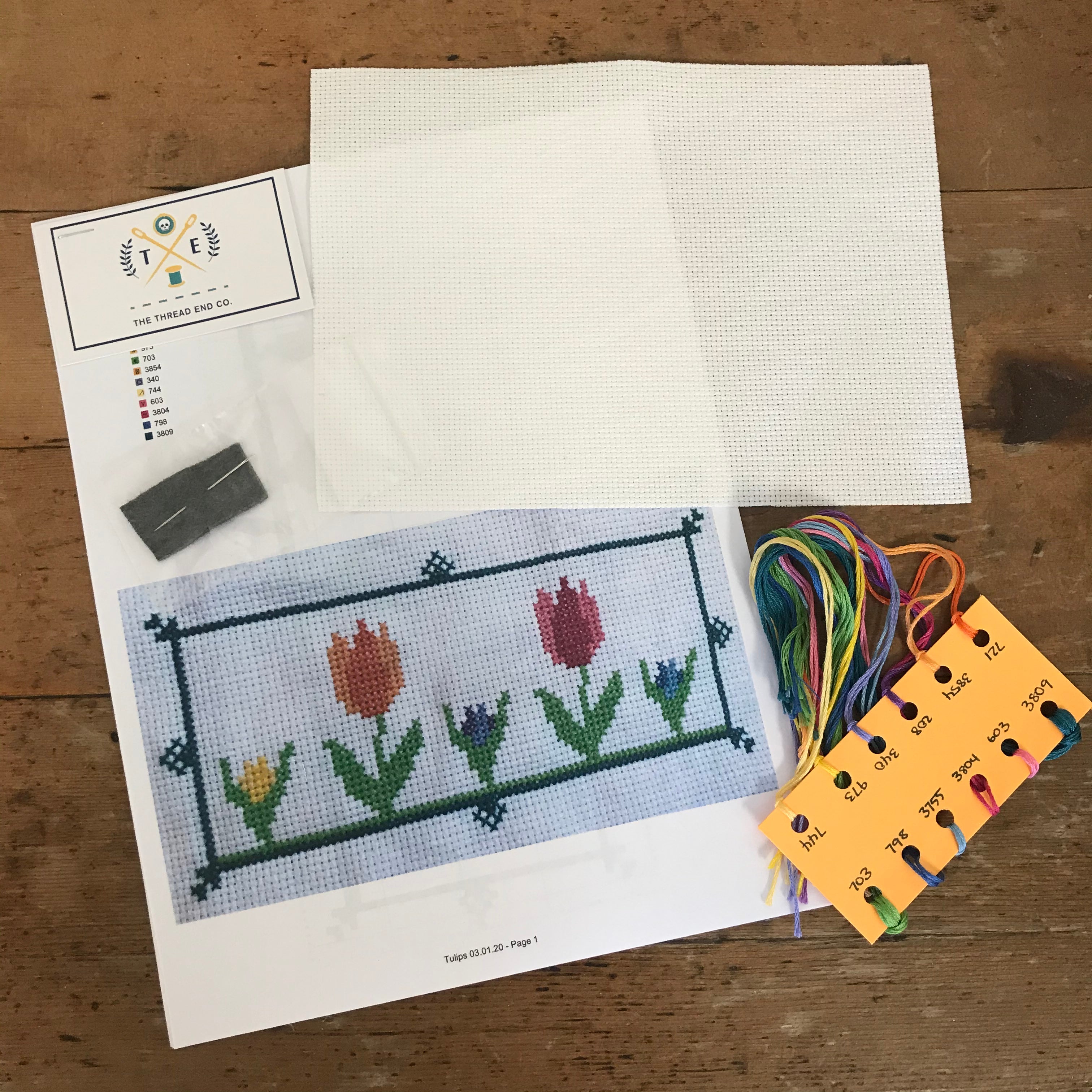 The Thread End Cross Stitch Kits