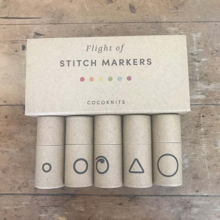 Cocoknits Stitch Marker Flights