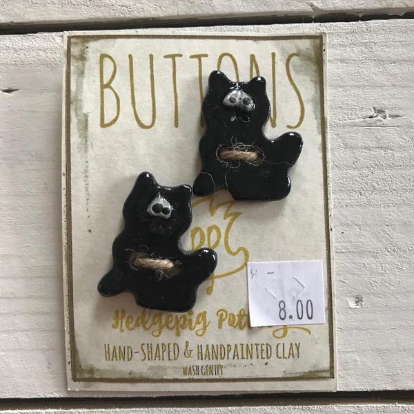 Hedgepig Pottery Buttons