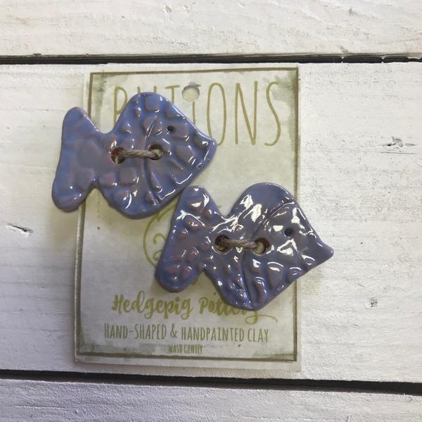 Hedgepig Pottery Buttons