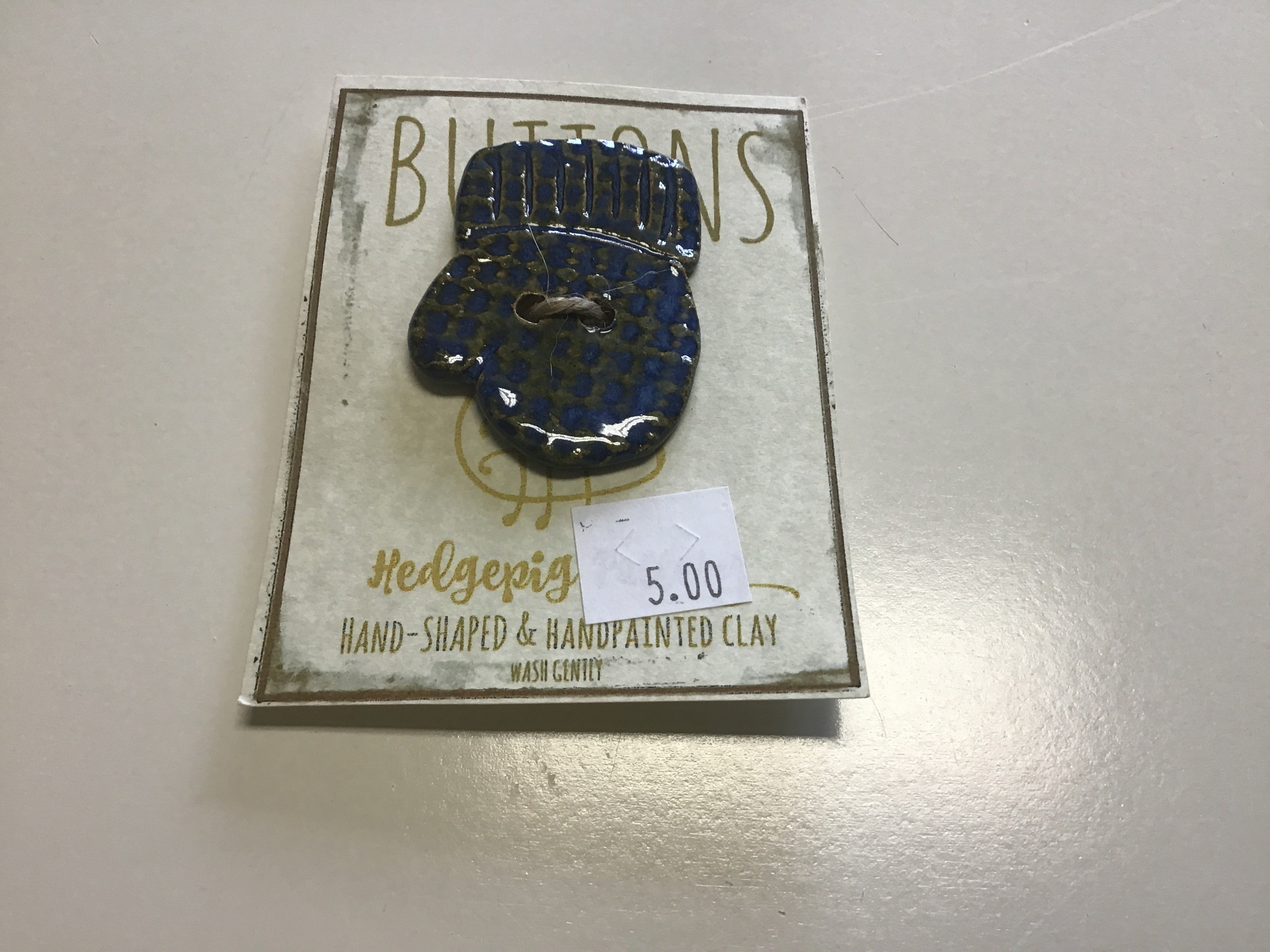 Hedgepig Pottery Buttons