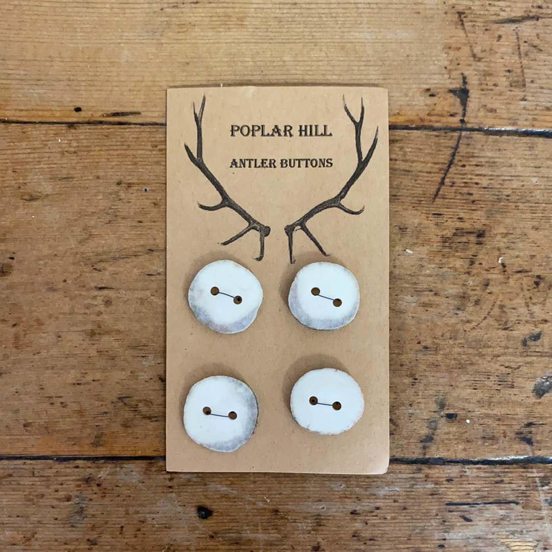 Poplar Hill Antler Buttons