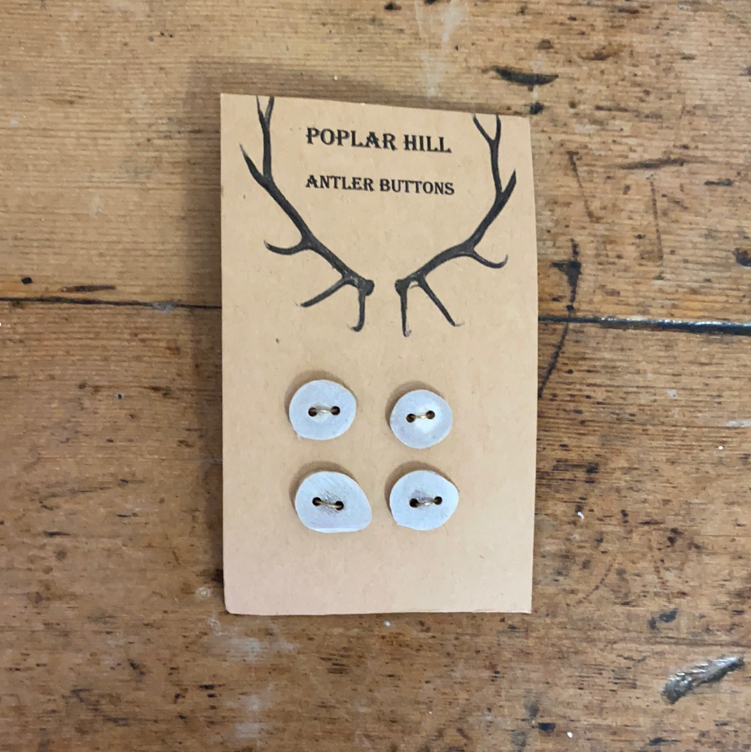 Poplar Hill Antler Buttons