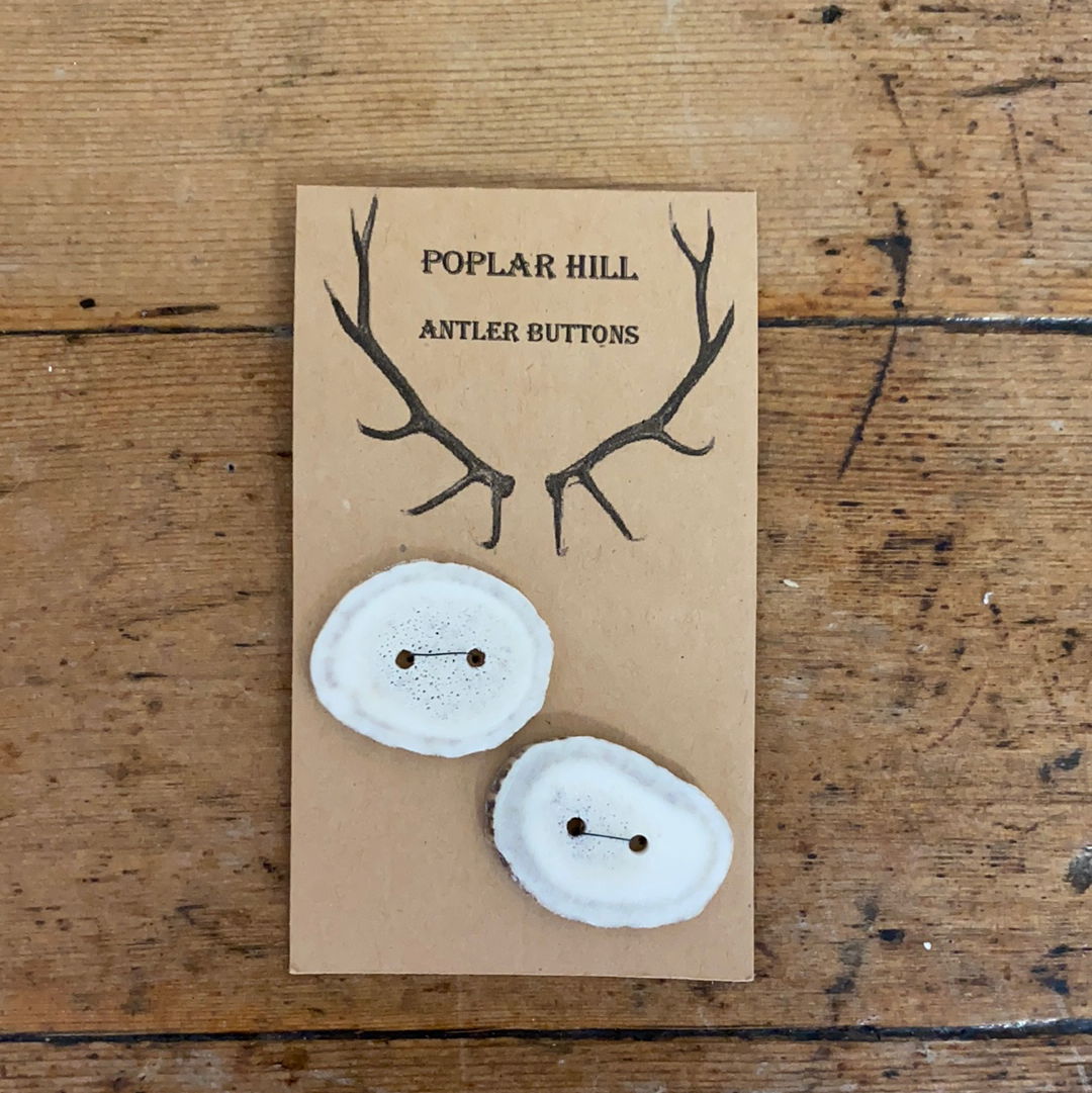 Poplar Hill Antler Buttons