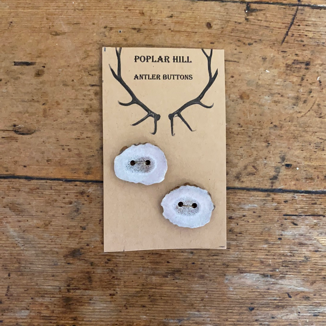 Poplar Hill Antler Buttons