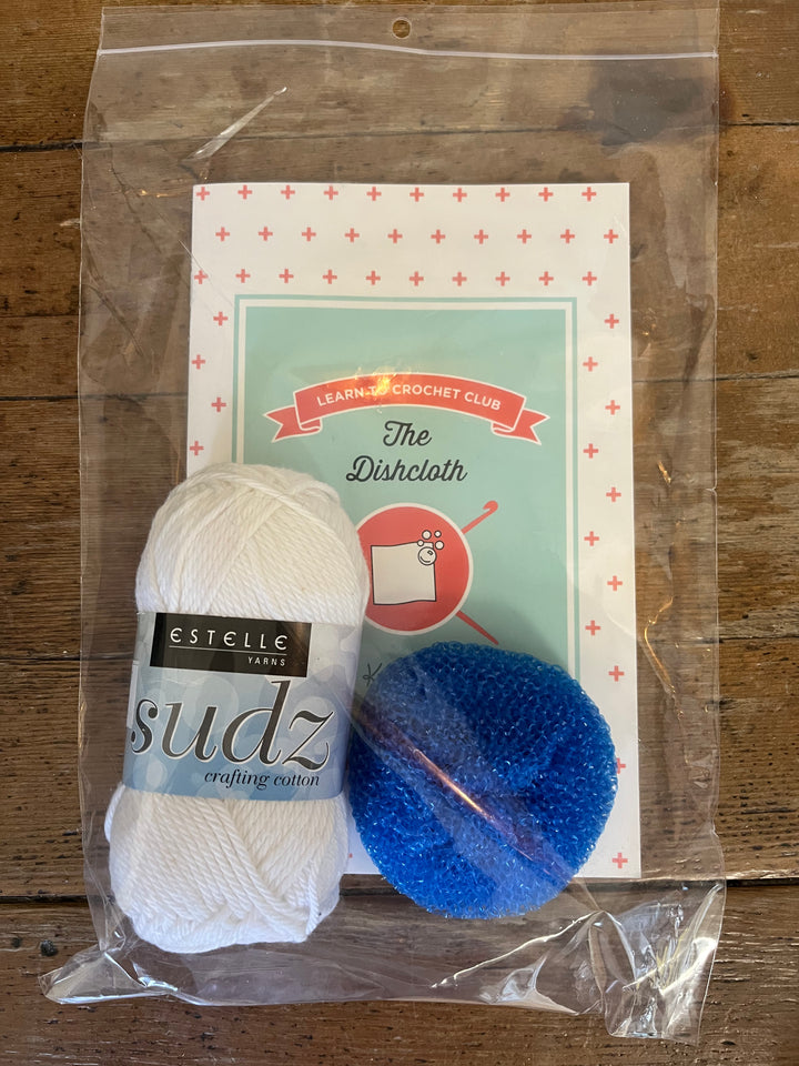 Learn to Crochet Club:  Dishcloth Kits