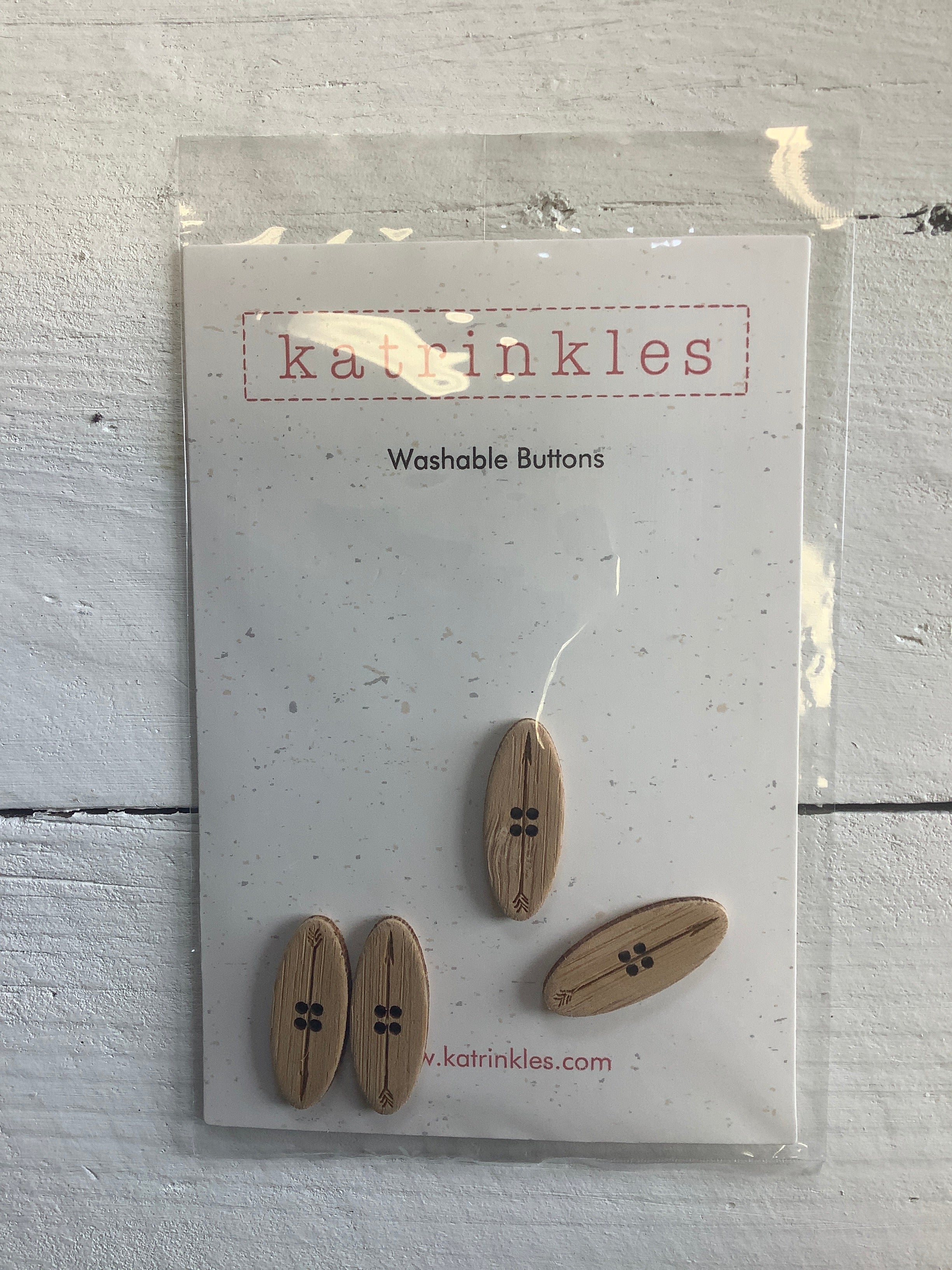 Katrinkles Wooden Buttons