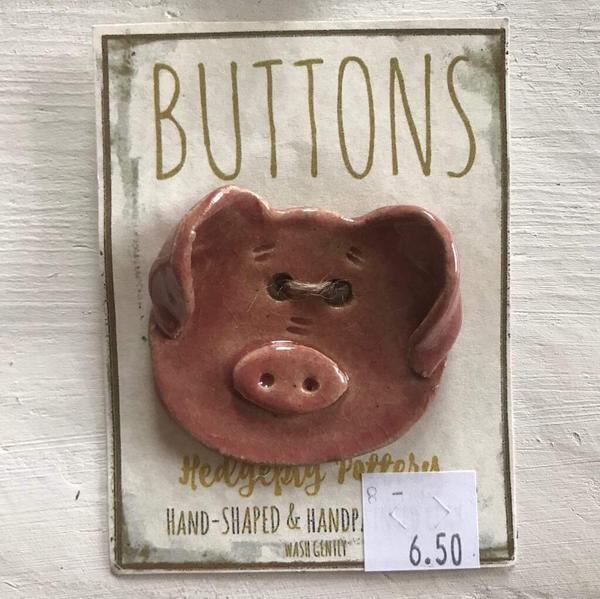 Hedgepig Pottery Buttons