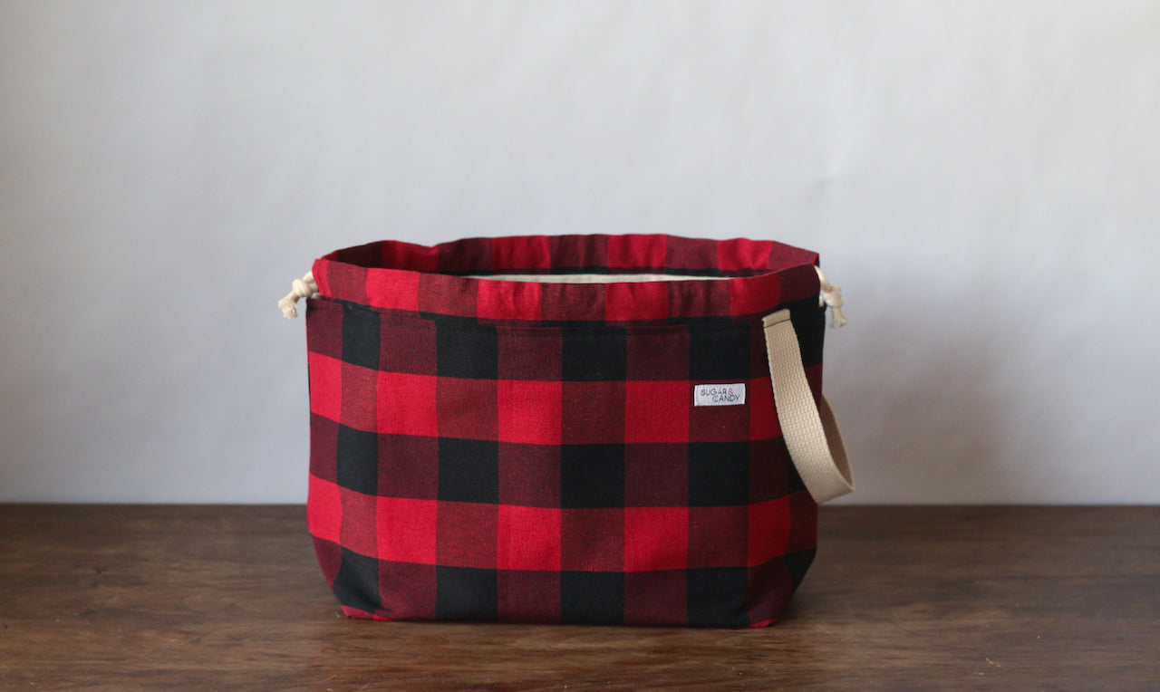 Sugar and Candy Small Drawstring Project Bags