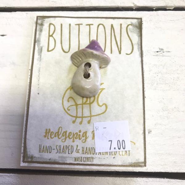 Hedgepig Pottery Buttons