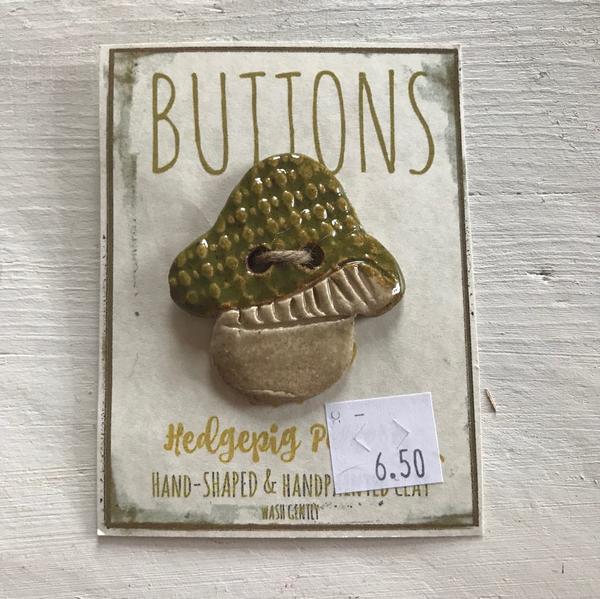 Hedgepig Pottery Buttons