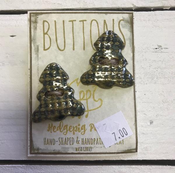 Hedgepig Pottery Buttons